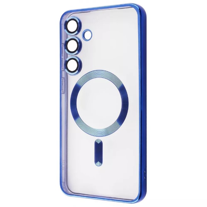 Чохол Metal Color with MagSafe для Samsung S23FE (blue)-0